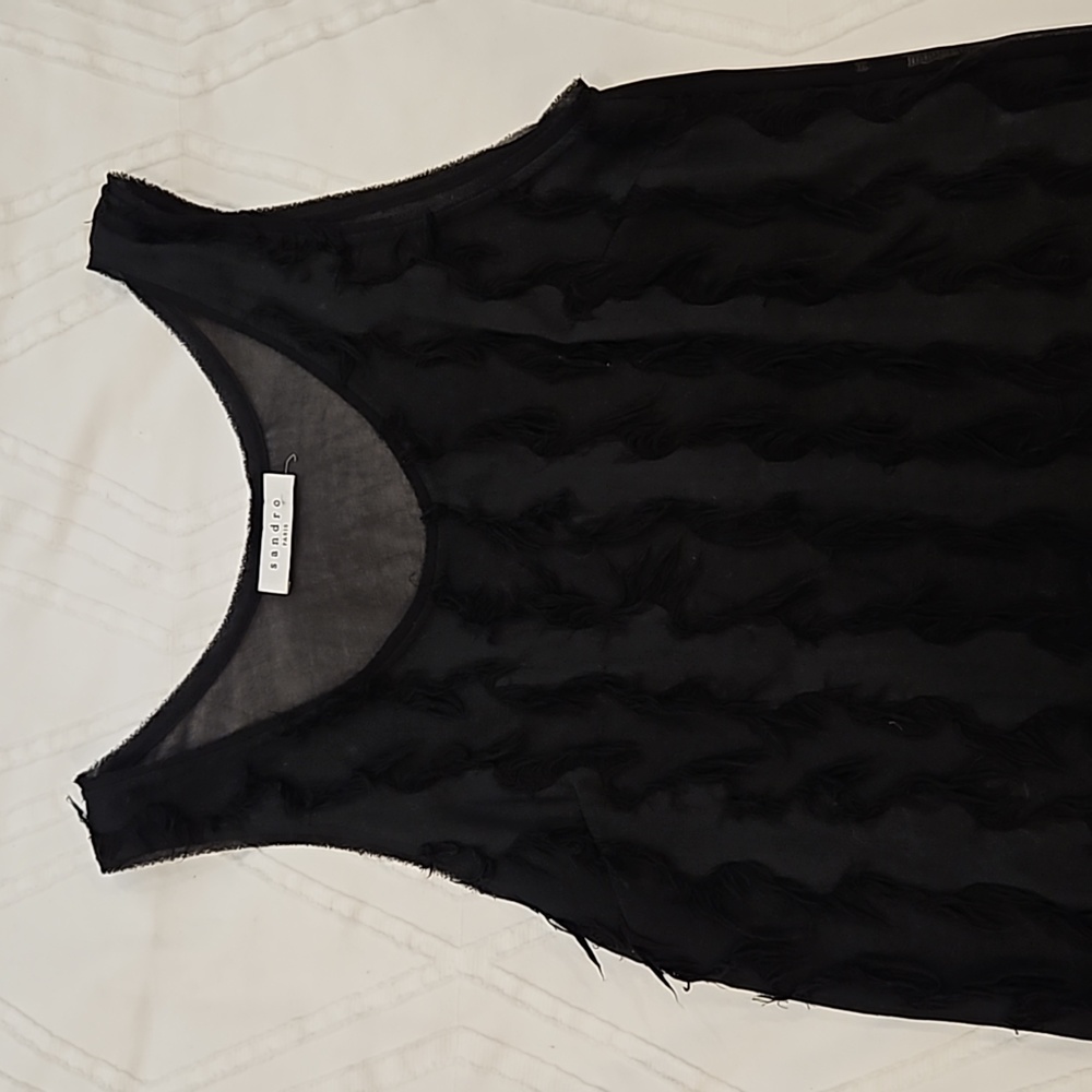 Black sandro top